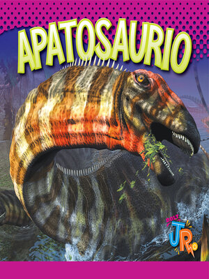 cover image of Apatosaurio